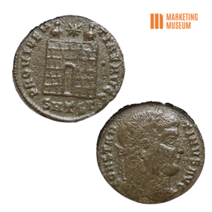 Archive Roman Legion Camp Gate Coin