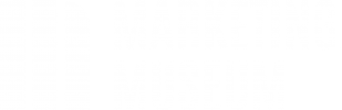 marketing museum logo white